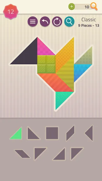 Polygrams - Tangram Puzzles (Полиграммы)  [МОД Все открыто] Screenshot 2