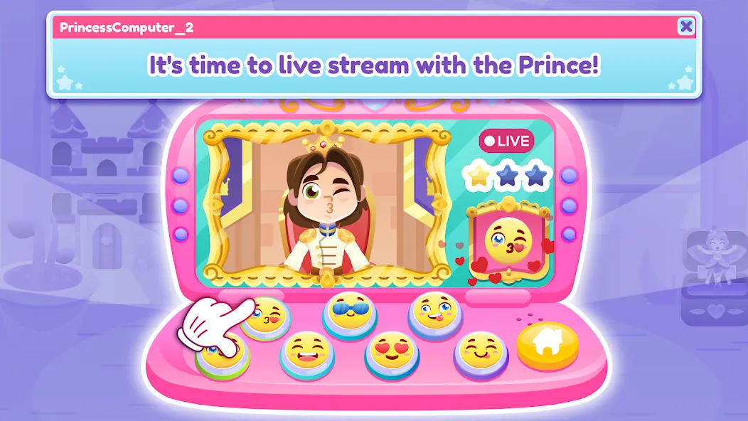 Princess Computer 2 Girl Games  [МОД Unlocked] Screenshot 3