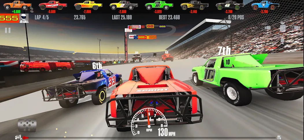 Stock Car Racing (ток Кар Гонки)  [МОД Все открыто] Screenshot 5