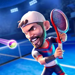 Взломанная Mini Tennis: Perfect Smash (Мини Теннис)  [МОД Unlimited Money] - стабильная версия apk на Андроид