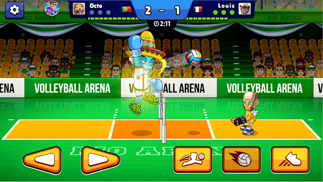 Volleyball Arena: Spike Hard (Волейбольная арена)  [МОД Меню] Screenshot 3