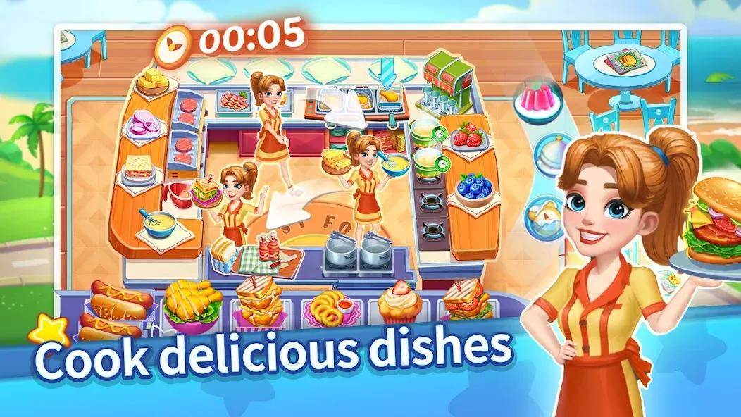 Cooking Master Adventure Games (Кукинг Мастер)  [МОД Много монет] Screenshot 1