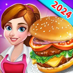 Скачать взломанную Rising Super Chef - Cook Fast (Райзинг Супер Шеф)  [МОД Unlocked] - стабильная версия apk на Андроид