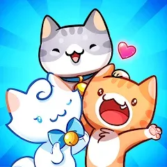 Взломанная Cat Game - The Cats Collector!  [МОД Unlimited Money] - стабильная версия apk на Андроид