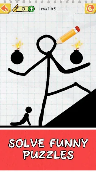 Draw 2 Save: Stickman Puzzle (Дроу 2 Сэйв)  [МОД Много монет] Screenshot 4