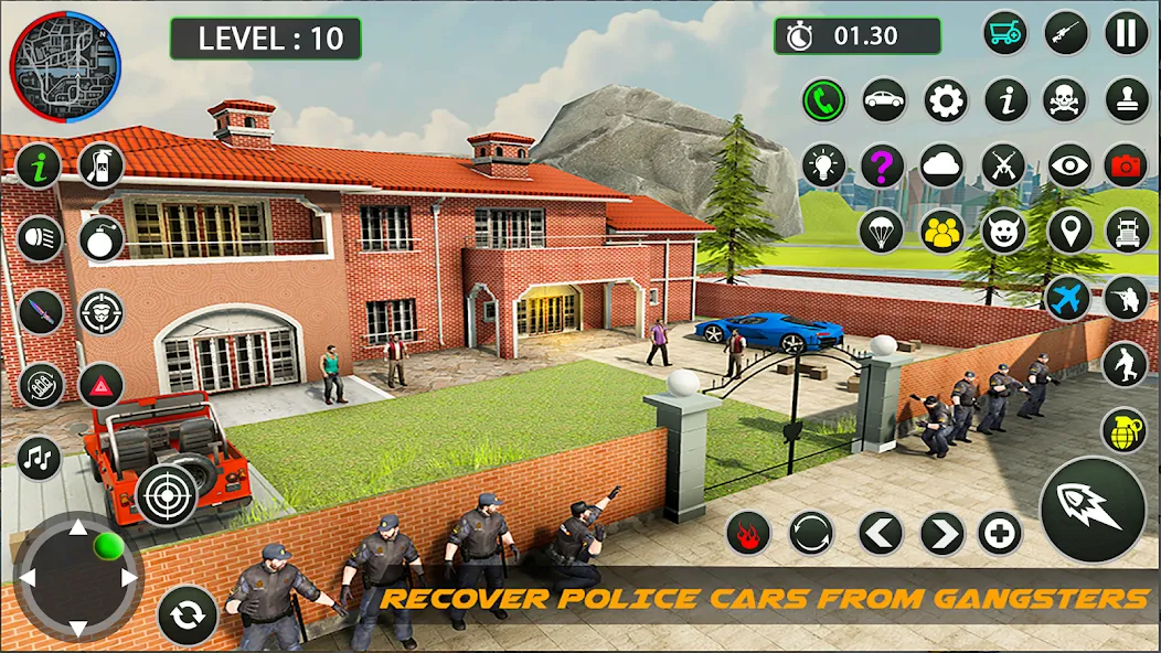 Police Game – Police Car Game  [МОД Mega Pack] Screenshot 2