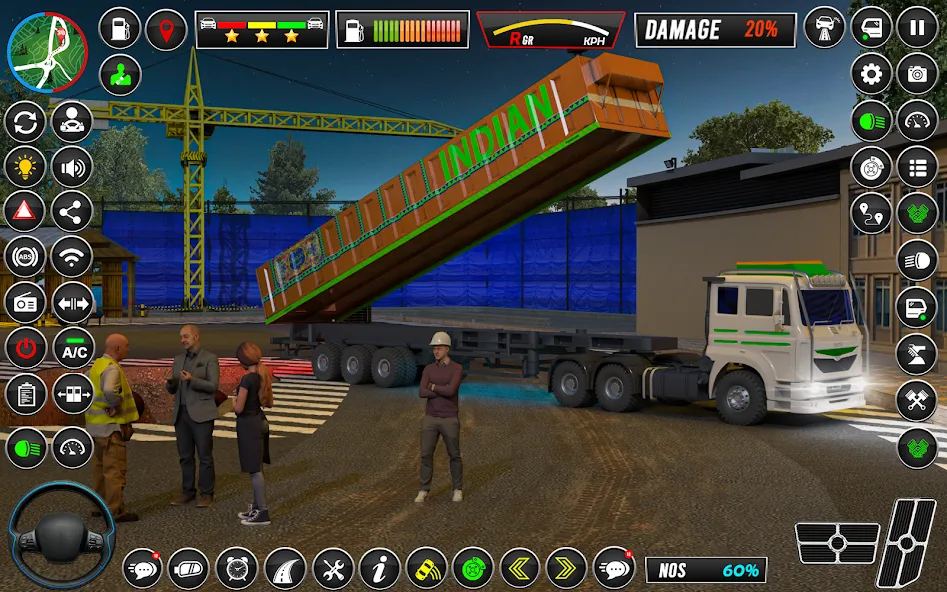 Indian Truck Game 3d Truck sim (Трак Геймс Драйвинг Симулятор)  [МОД Много денег] Screenshot 5