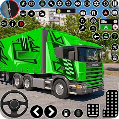 Скачать взломанную Indian Truck Game 3d Truck sim (Трак Геймс Драйвинг Симулятор)  [МОД Много денег] - последняя версия apk на Андроид