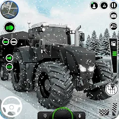 Скачать взломанную Indian Tractor Games Simulator  [МОД Все открыто] - стабильная версия apk на Андроид