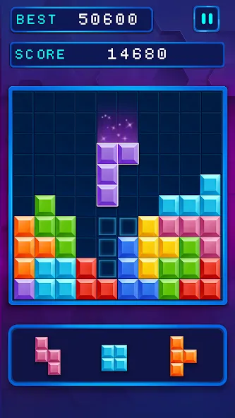 Block Puzzle: Popular Game  [МОД Бесконечные монеты] Screenshot 2