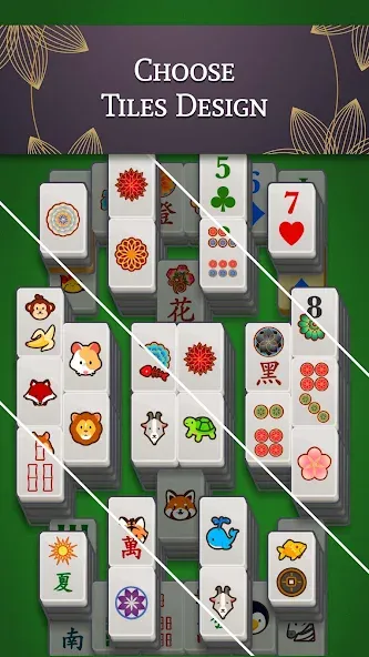 Mahjong Solitaire  [МОД Много денег] Screenshot 4