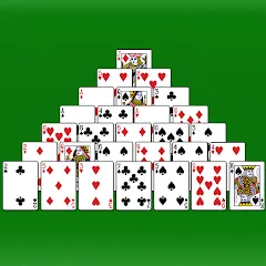 Скачать взломанную Pyramid Solitaire - Card Games (Пирамида Солитер)  [МОД Много монет] - последняя версия apk на Андроид