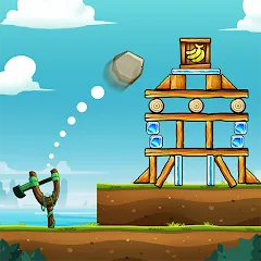 Скачать взломанную Catapult Quest  [МОД Много монет] - последняя версия apk на Андроид