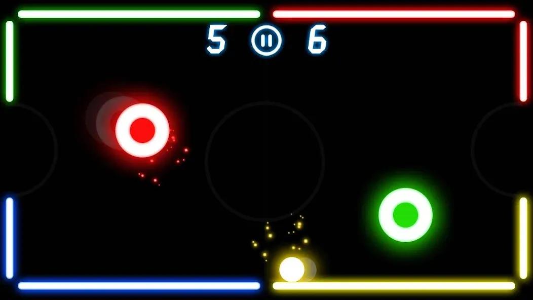 Air Hockey Challenge  [МОД Много денег] Screenshot 1