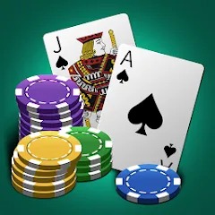 Скачать взлом World Blackjack King  [МОД Mega Pack] - стабильная версия apk на Андроид