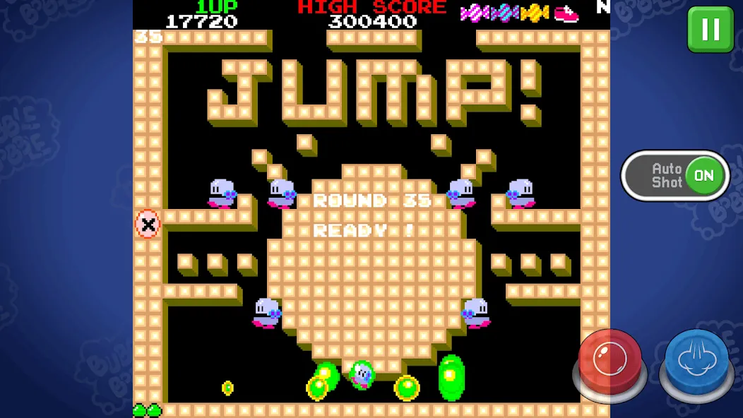 BUBBLE BOBBLE classic (БАБЛ БОББЛ классика)  [МОД Бесконечные монеты] Screenshot 5