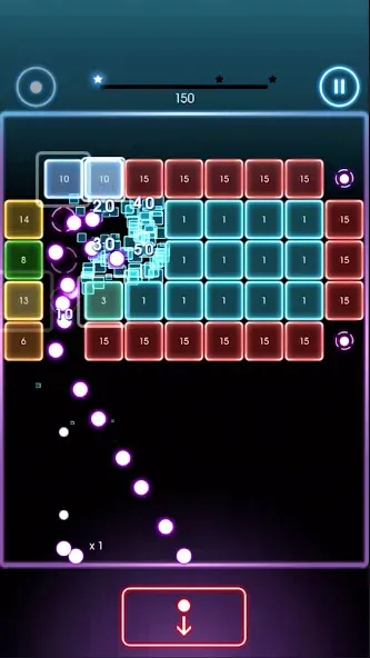 Bricks Breaker Quest  [МОД Unlocked] Screenshot 4