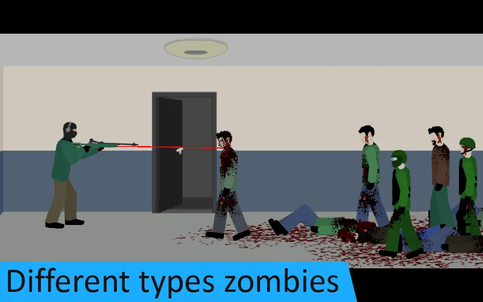 Flat Zombies: Defense&Cleanup (Флэт Зомби)  [МОД Бесконечные деньги] Screenshot 2