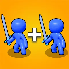 Скачать взлом Merge Weapons: Battle Game (Мердж Вепонс)  [МОД Много монет] - полная версия apk на Андроид