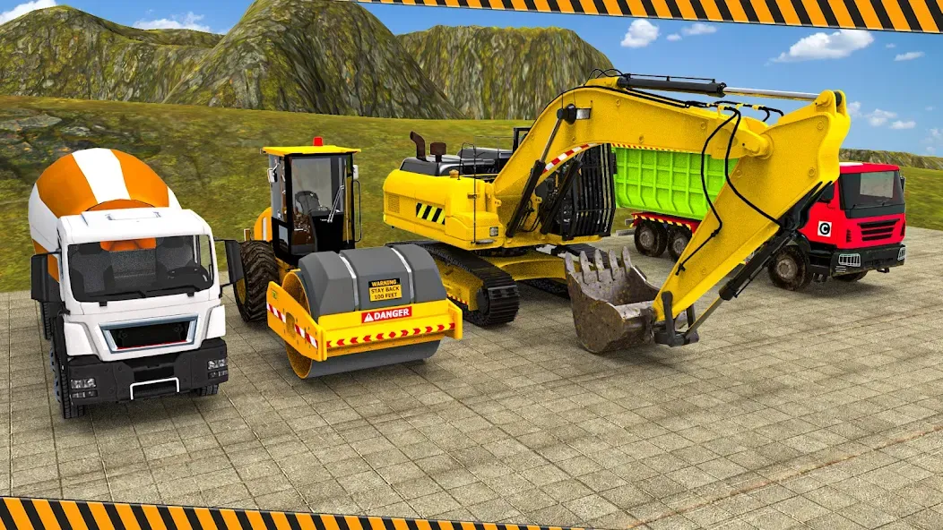 Heavy Construction Simulator  [МОД Unlimited Money] Screenshot 1