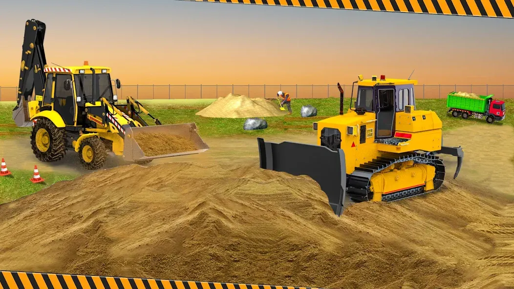 Heavy Construction Simulator  [МОД Unlimited Money] Screenshot 3