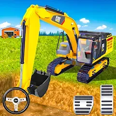 Взломанная Heavy Construction Simulator  [МОД Unlimited Money] - последняя версия apk на Андроид