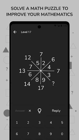 Math Puzzle & Brain Riddles  [МОД Unlimited Money] Screenshot 3