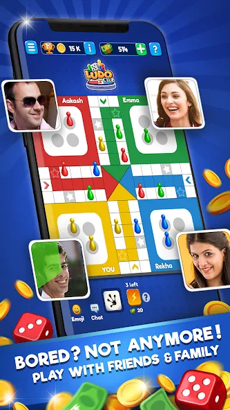 Ludo Club - Fun Dice Game (Лудо Клуб)  [МОД Много денег] Screenshot 2