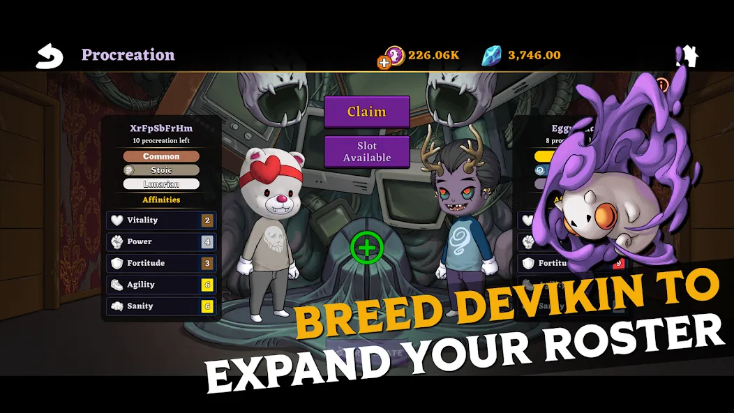 Devikins: Epic NFT/Crypto Game (Девикинс)  [МОД Много монет] Screenshot 4