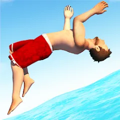 Взломанная Flip Diving (Флип дайвинг)  [МОД Бесконечные деньги] - полная версия apk на Андроид