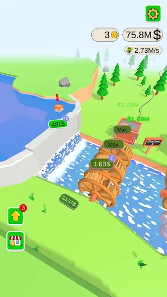 Water Power (Уотер Пауэр)  [МОД Бесконечные деньги] Screenshot 5