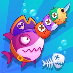 Скачать взломанную Sword Shark.io - Hungry Shark  [МОД Mega Pack] - последняя версия apk на Андроид