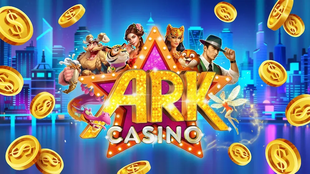 ARK Casino - Vegas Slots Game (АРК Казино)  [МОД Unlimited Money] Screenshot 1