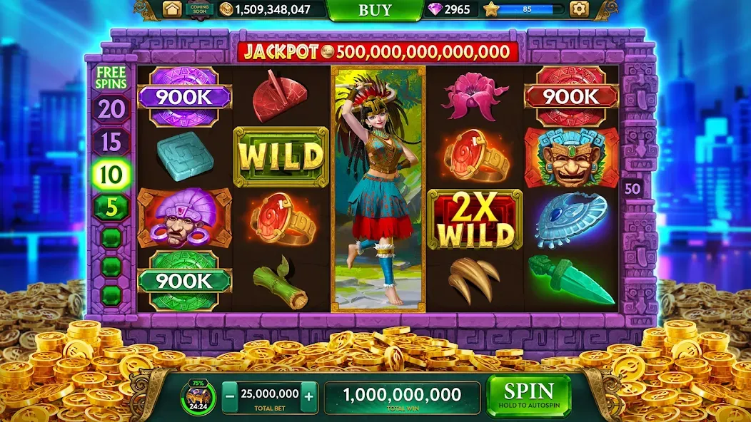 ARK Casino - Vegas Slots Game (АРК Казино)  [МОД Unlimited Money] Screenshot 3