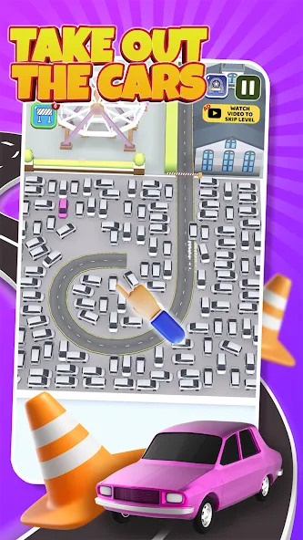 Parking Jam: Car Parking Games (Паркинг Джем)  [МОД Все открыто] Screenshot 5