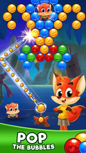 Bubble Friends Bubble Shooter  [МОД Unlocked] Screenshot 1