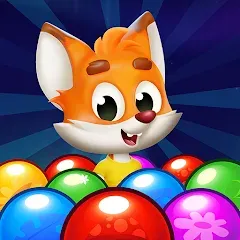 Взлом Bubble Friends Bubble Shooter  [МОД Unlocked] - стабильная версия apk на Андроид