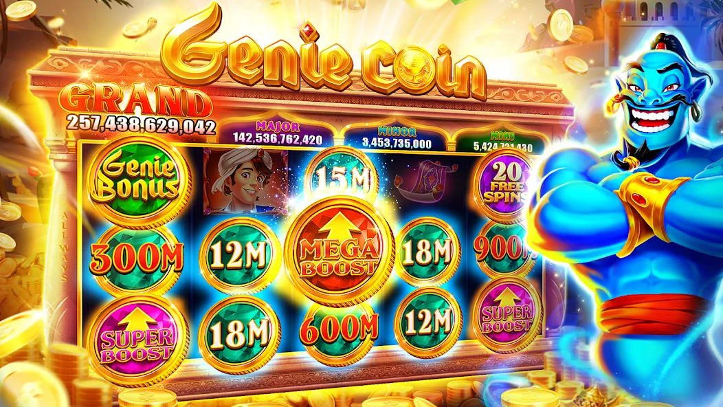 House of Slots - Casino Games (Хаус оф Слотс)  [МОД Меню] Screenshot 3