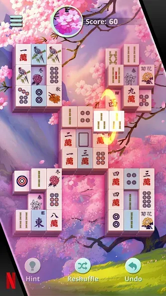 NETFLIX Mahjong Solitaire (НЕТФЛИКС)  [МОД Много монет] Screenshot 4