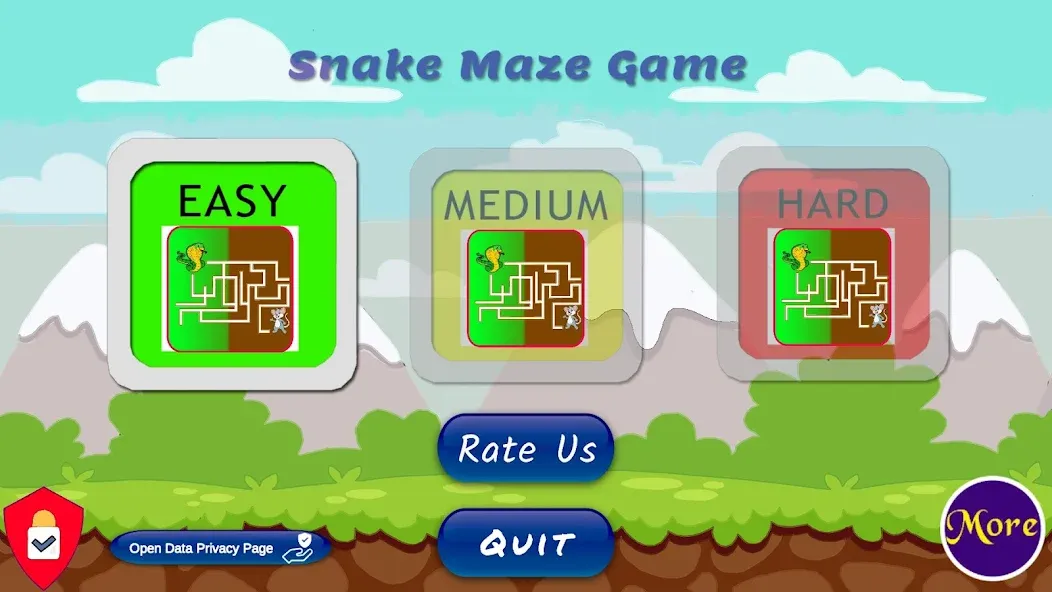 Snake Maze game (Змеиная лабиринтная игра)  [МОД Unlimited Money] Screenshot 1