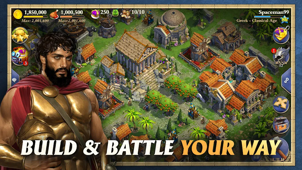 DomiNations Asia (Доминейшнс Азия)  [МОД Бесконечные деньги] Screenshot 3