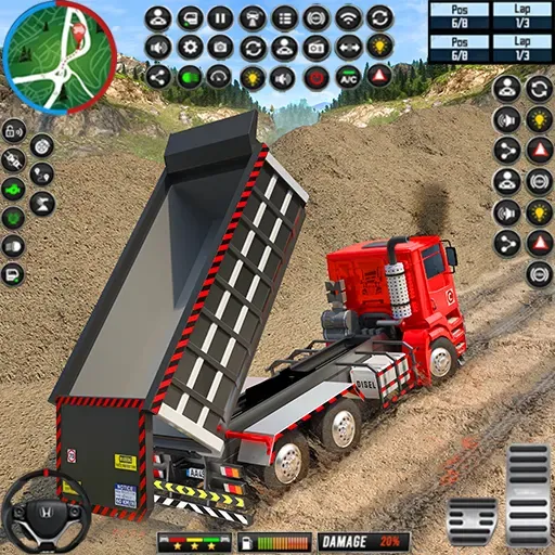 Cargo Truck Driving Truck Game (Ойл трек геймс симулятор 3D)  [МОД Menu] Screenshot 1