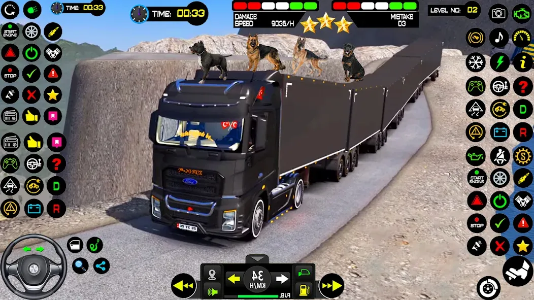 Cargo Truck Driving Truck Game (Ойл трек геймс симулятор 3D)  [МОД Menu] Screenshot 2