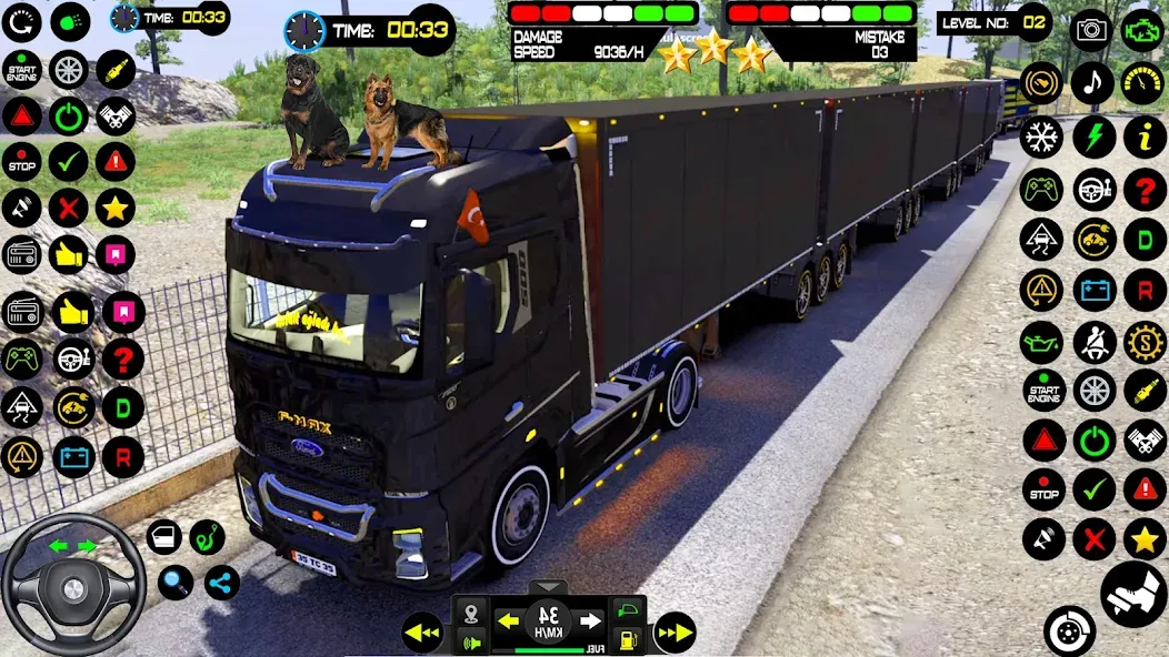 Cargo Truck Driving Truck Game (Ойл трек геймс симулятор 3D)  [МОД Menu] Screenshot 3