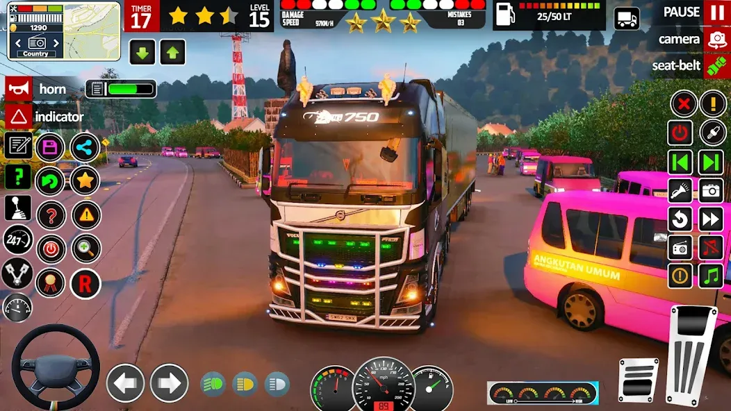 Cargo Truck Driving Truck Game (Ойл трек геймс симулятор 3D)  [МОД Menu] Screenshot 5