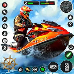 Скачать взлом Jetski Boat Racing: Boat Games (Джетски Гонки на лодках)  [МОД Menu] - последняя версия apk на Андроид