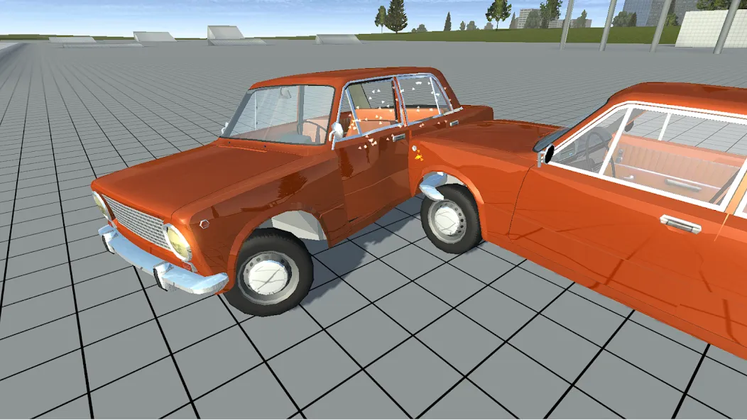 Simple Car Crash Physics Sim (Симулятор физики простого автомобильного столкновения)  [МОД Бесконечные деньги] Screenshot 3