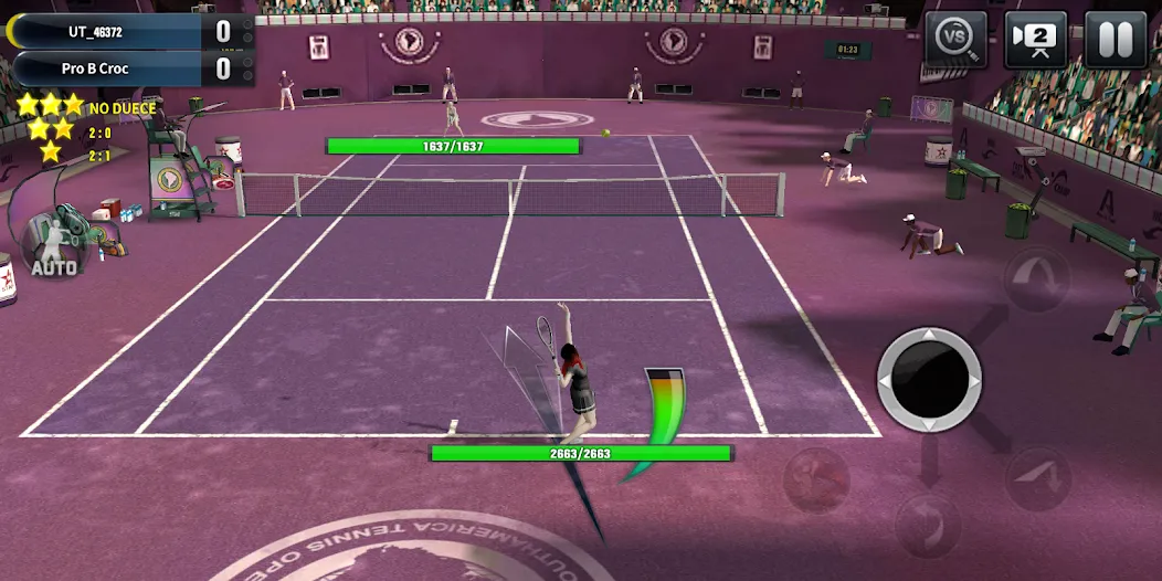 Ultimate Tennis: 3D online spo (Ультимейт Теннис)  [МОД Много монет] Screenshot 5