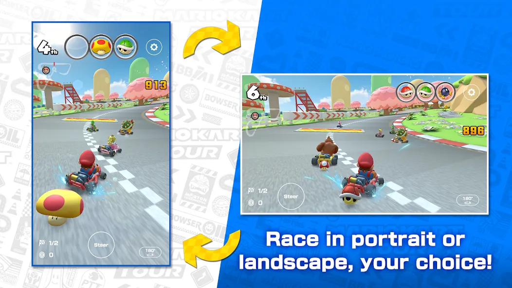 Mario Kart Tour (Марио Карт Тур)  [МОД Unlimited Money] Screenshot 3