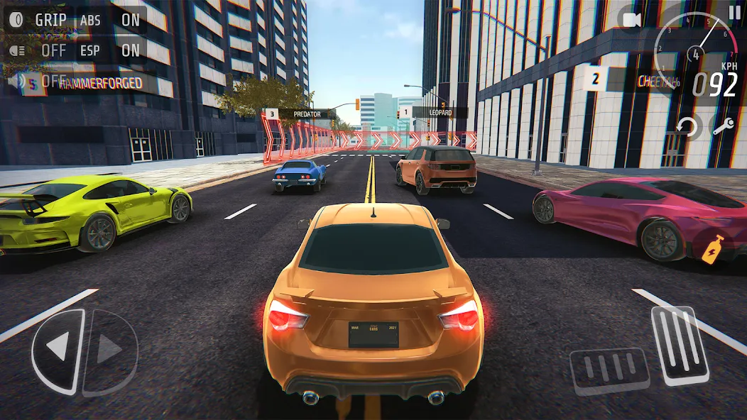 Nitro Speed car racing games (Нитро Спид)  [МОД Unlocked] Screenshot 1